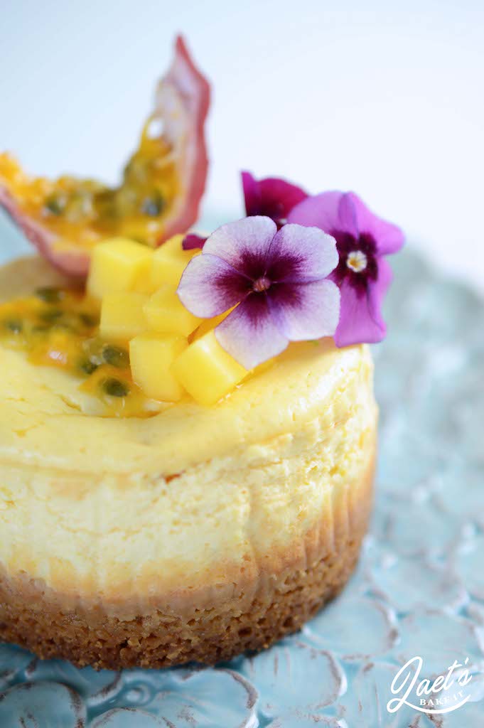 Cheesecakes Mangue Passion Laets Bake It 